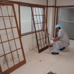 塗装中